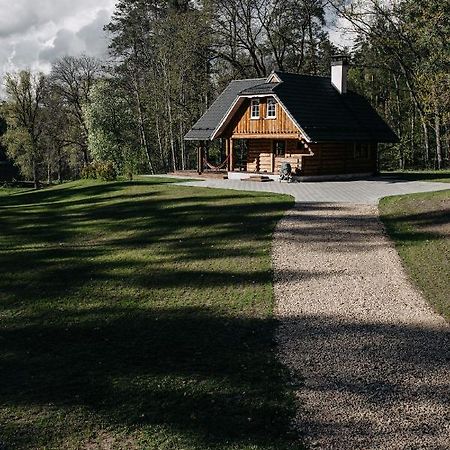 "Gaujmale" Sauna House In Nature Ilkene Exterior photo