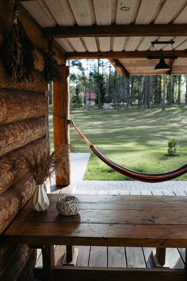"Gaujmale" Sauna House In Nature Ilkene Exterior photo