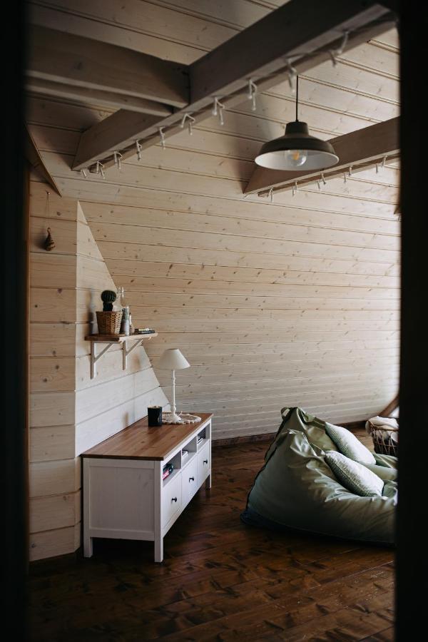 "Gaujmale" Sauna House In Nature Ilkene Exterior photo